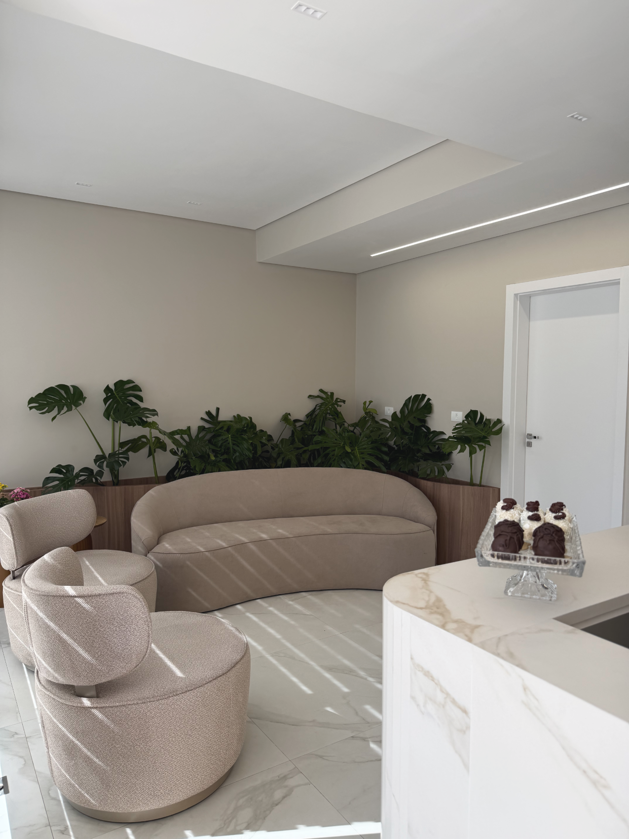 Sala de espera da Ayub Clinic